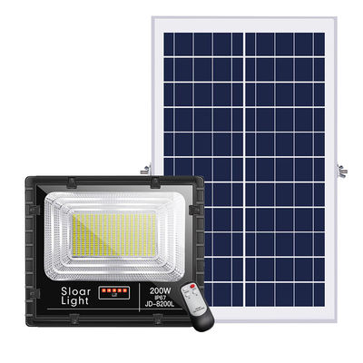 25w 150w 300 Watt Ánh sáng lũ lụt năng lượng mặt trời 80lm / w 3.7V Đèn an ninh năng lượng mặt trời ngoài trời