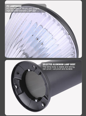 35/65 / 85CM LED bằng thép không gỉ Đèn LED năng lượng mặt trời 6500LM Hỗ trợ Dimmer