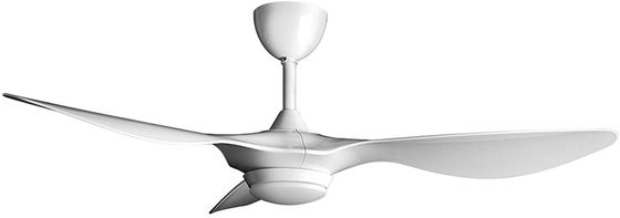 Quạt trần 72w phát sáng hiện đại sang trọng Đèn LED thân đèn Công tắc động cơ kim loại