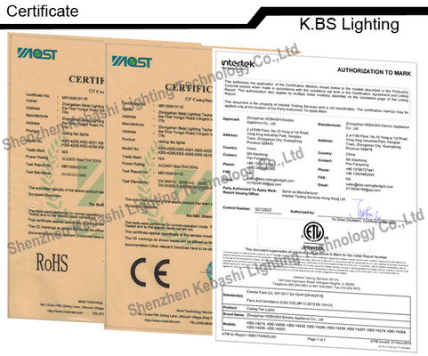 Quạt trần pha lê 4100k trang trí hiện đại với điều khiển ánh sáng từ xa Lưỡi dao vô hình có thể thu vào