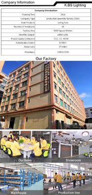 Quạt trần pha lê 4100k trang trí hiện đại với điều khiển ánh sáng từ xa Lưỡi dao vô hình có thể thu vào