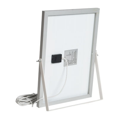 Lumen cao 400lm Đèn sân vườn năng lượng mặt trời Pc nhôm Bollard ngoài trời chống thấm Ip44