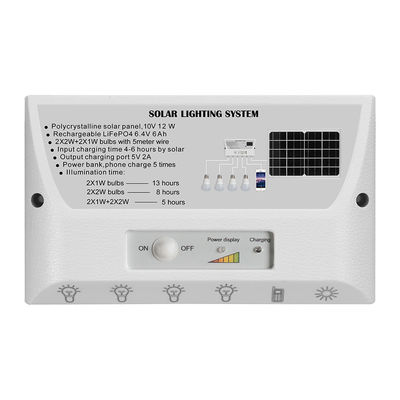 Lumen cao 400lm Đèn sân vườn năng lượng mặt trời Pc nhôm Bollard ngoài trời chống thấm Ip44