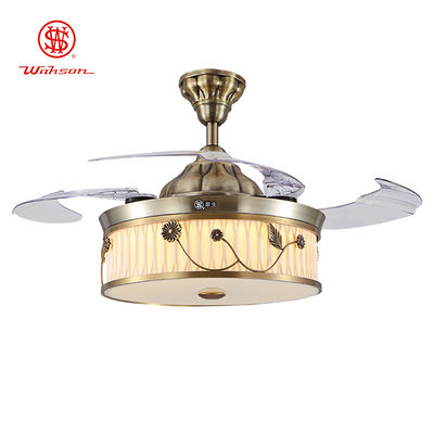 Quạt trần có cánh ẩn 5250lm có ánh sáng