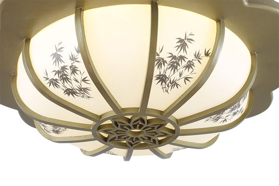 4 cánh vô hình acrylic 5250lm Quạt trần có thể thu vào hiện đại Đèn 220v