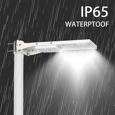 Lumen cao 7.4V 15W 30w Tất cả trong một Đèn đường năng lượng mặt trời 6000K Đèn đường năng lượng mặt trời ngoài trời