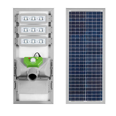 Ngoài trời 3000 Lumen 18 cái LED Đèn đường năng lượng mặt trời IP65 Chống thấm nước