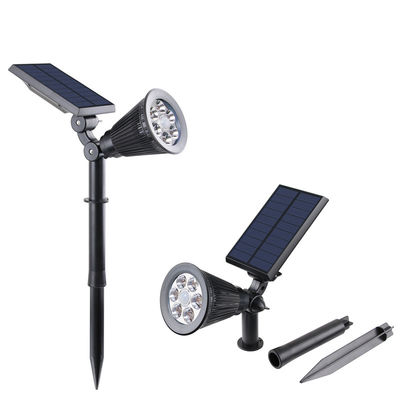 Trang chủ 50000 giờ 100lm / W LED chiếu sáng cảnh quan năng lượng mặt trời Đèn chiếu sáng sân cỏ năng lượng mặt trời Ip65