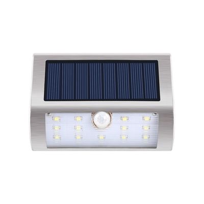 Đèn dò chuyển động ngoài trời chạy bằng năng lượng mặt trời 4100K 100lm cho đường phố
