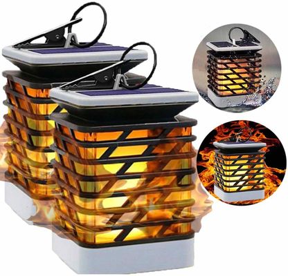 Đèn đuốc ngọn lửa nhấp nháy đèn LED năng lượng mặt trời 30LM 3500K