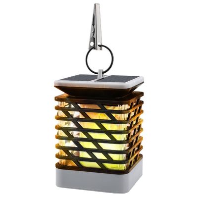 Lấp lánh 30-40LM 3000K-3500K Năng lượng mặt trời nhấp nháy Đèn lồng Đèn năng lượng mặt trời Treo Đèn sân vườn năng lượng mặt trời