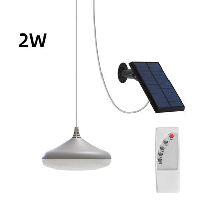 Khu dân cư Ấm áp 2w Treo ngoài trời Đèn năng lượng mặt trời 6000K-7000K