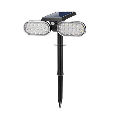 Bên ngoài 90lm / W 3.7V Pir Bộ cảm biến chuyển động Đèn năng lượng mặt trời Hỗ trợ Dimmer