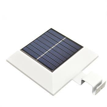 Đèn tường hàng rào năng lượng mặt trời 6000K 4 cái siêu sáng với cảm biến chuyển động