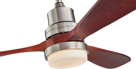 EMC Home Hotel 220v 1320MM Quạt trần gỗ Đèn ba tốc độ Tùy chỉnh