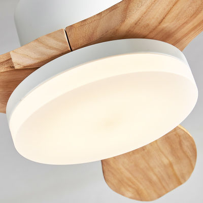 Ván ép Blade Cổ điển Quạt trần điện 20w 52 inch với trang trí ánh sáng cho nhà