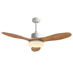 Ván ép Blade Cổ điển Quạt trần điện 20w 52 inch với trang trí ánh sáng cho nhà