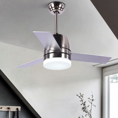 Quạt trần 65W 3000K 36 inch Quạt trần kim loại 3 cánh bằng sắt nhẹ