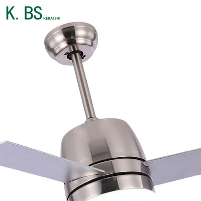 Quạt trần 65W 3000K 36 inch Quạt trần kim loại 3 cánh bằng sắt nhẹ