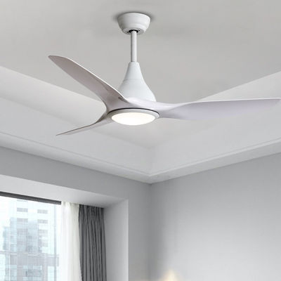 5 tốc độ 3CCT Quạt trần cánh ABS màu trắng cho nhà hàng 1500LM