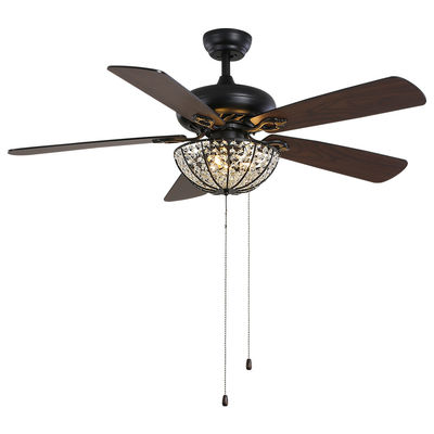 Khách sạn Villa Apartment Craft 4100K Quạt trần 1320mm Quạt trần pha lê có điều khiển từ xa