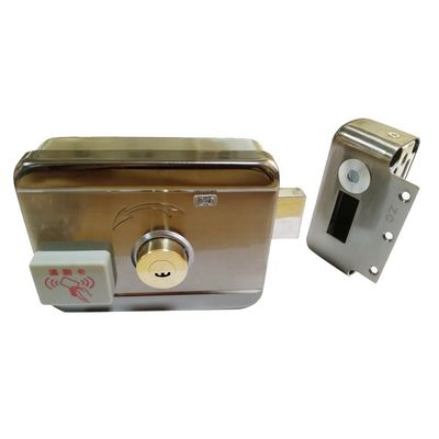 4x Pin AA bằng thép không gỉ Cổng hàng rào thông minh Khóa cổng vườn Khóa kỹ thuật số