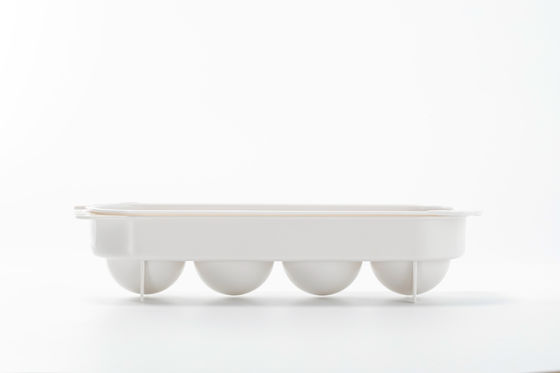 CE EU Sản phẩm đồ dùng nhà bếp bằng silicone 115g Khay đá hình cầu có nắp