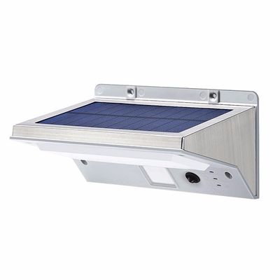 Không thấm nước 200LM 21 cái LED Đèn tường cảm biến năng lượng mặt trời cho sân vườn