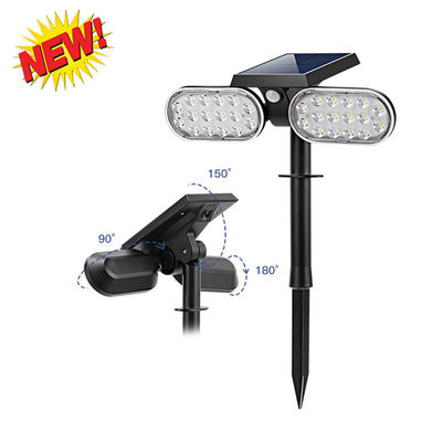 90lm / W An ninh Ban đêm ngoài trời Đèn LED cảnh quan năng lượng mặt trời 2800-3200K Mới lạ
