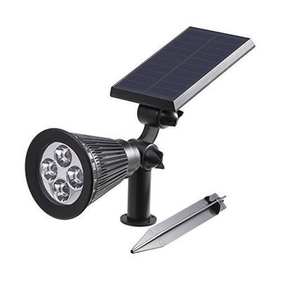 5000K RGB thay đổi màu sắc đèn cảnh quan năng lượng mặt trời IP44 200 Lumen Đèn đường năng lượng mặt trời