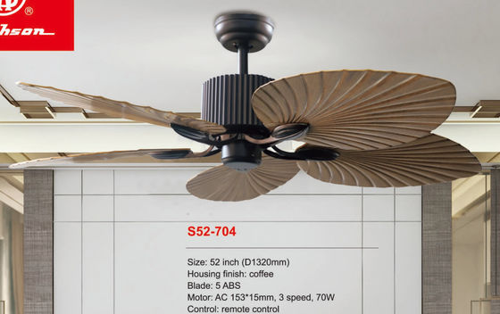Quạt làm mát động cơ điện 52 inch Plam Blade Quạt tiết kiệm năng lượng