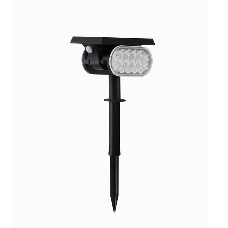 Bên ngoài 90lm / W 3.7V Pir Bộ cảm biến chuyển động Đèn năng lượng mặt trời Hỗ trợ Dimmer