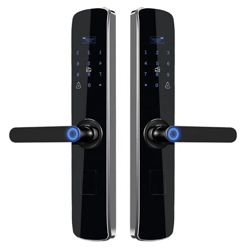 Bảo mật cao Khóa cửa vân tay kỹ thuật số Rosh Khóa cửa đa chức năng Tuya Wifi