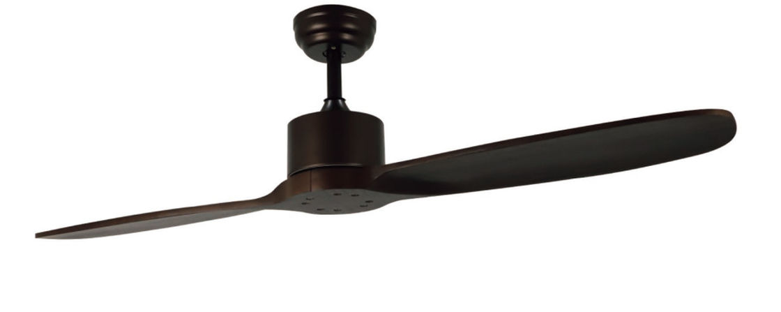 52 "Nguồn gỗ rắn 220v Động cơ DC Động cơ cà phê Điều khiển từ xa Đèn quạt trần