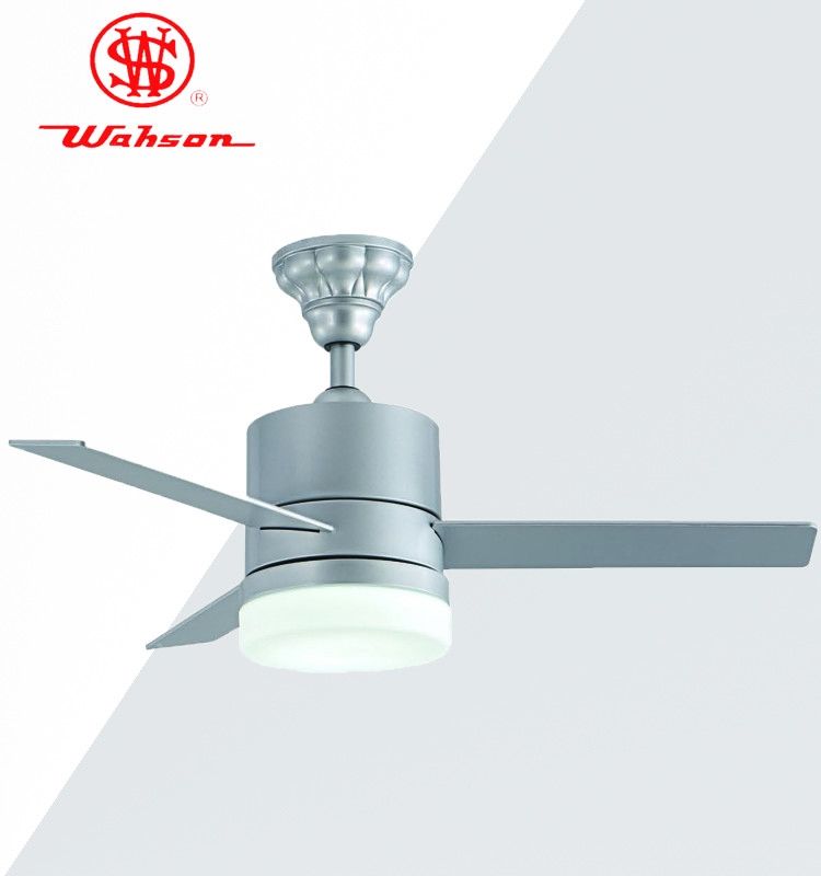 Quạt trần cánh quạt ABS có thể điều chỉnh độ sáng Động cơ AC 36 inch Điều khiển từ xa 220 vòng / phút
