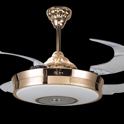 Đèn quạt trần có thể thu vào 5250lm 70W 42 inch không cánh có điều khiển từ xa