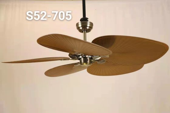 Villa Exotic Malaysia 5 Quạt trần trang trí từ xa ABS Plam Blades